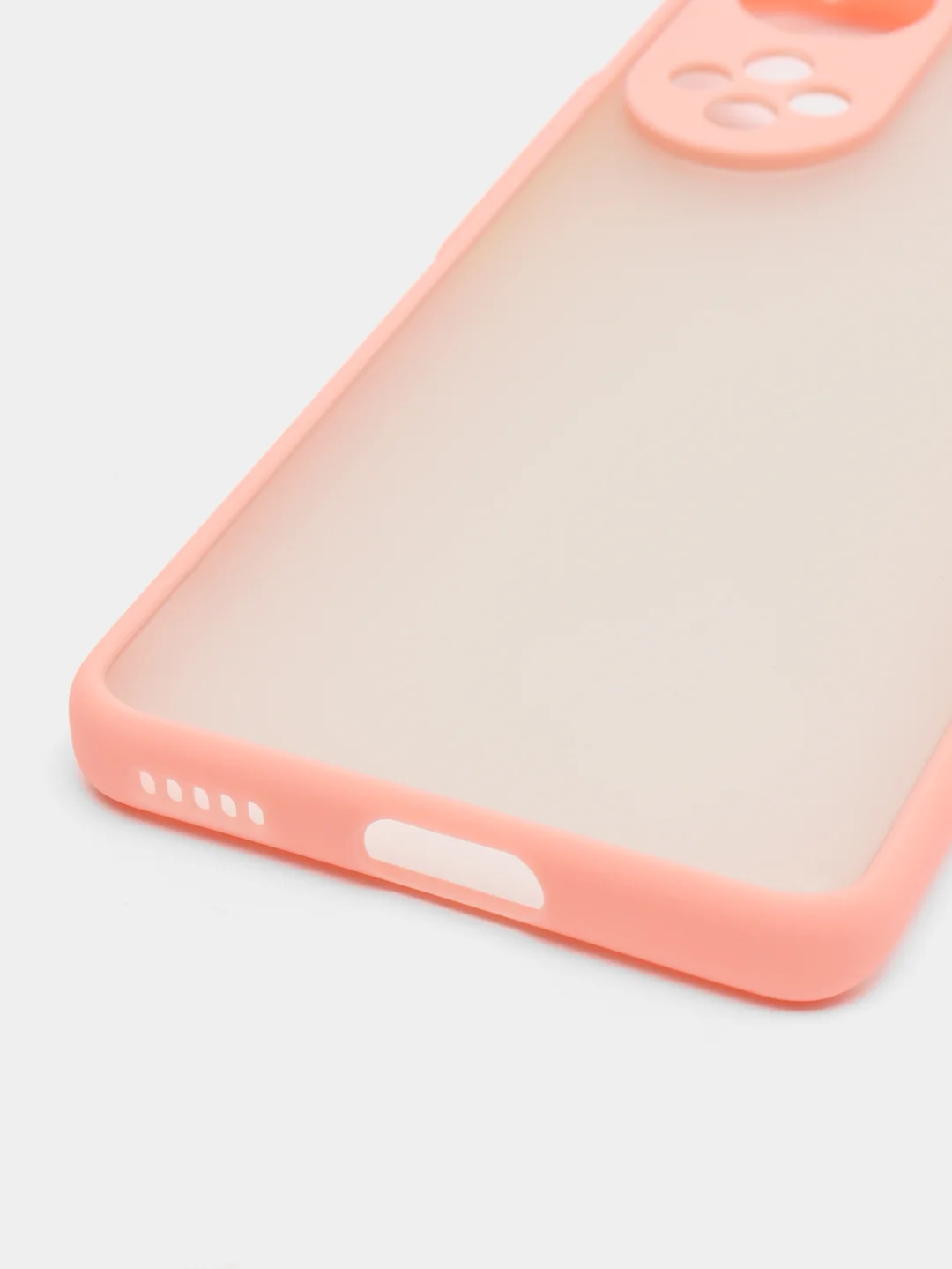 Розовый чехол для Honor 50 и Huawei Nova 9, пластиковый, матовый, с цветными кнопками