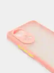 Розовый чехол для Honor 50 и Huawei Nova 9, пластиковый, матовый, с цветными кнопками