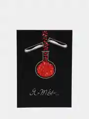Красный открытки о любви, 10*15 см, с конвертом