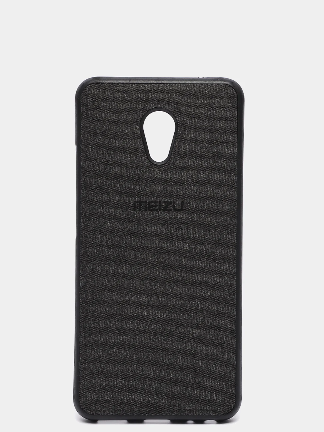 Черный чехол джинсовый для Meizu M5C / A5 / M5S / MX6 / M6 Note / U10