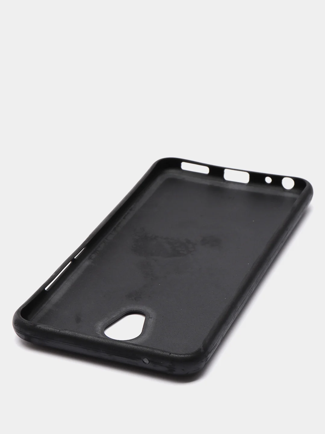 Черный чехол джинсовый для Meizu M5C / A5 / M5S / MX6 / M6 Note / U10