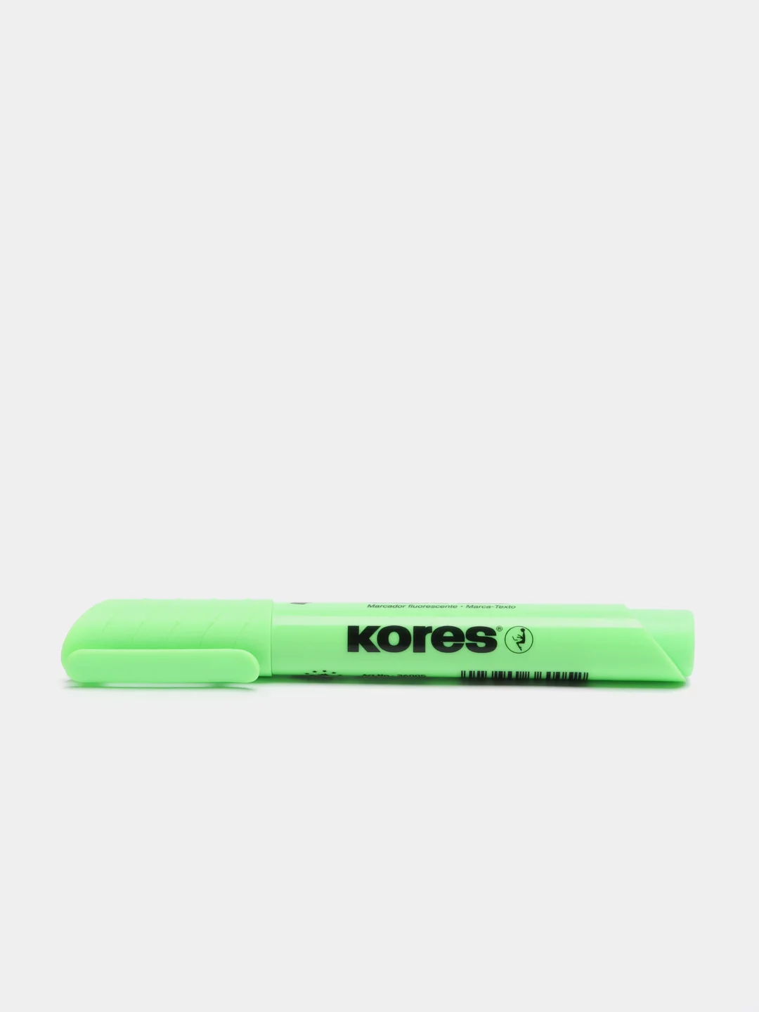 Текстовыделитель Kores зеленый (толщина линии 1-4 мм)