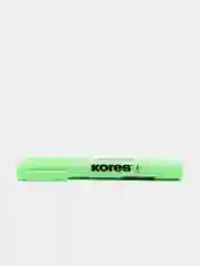 Текстовыделитель Kores зеленый (толщина линии 1-4 мм)