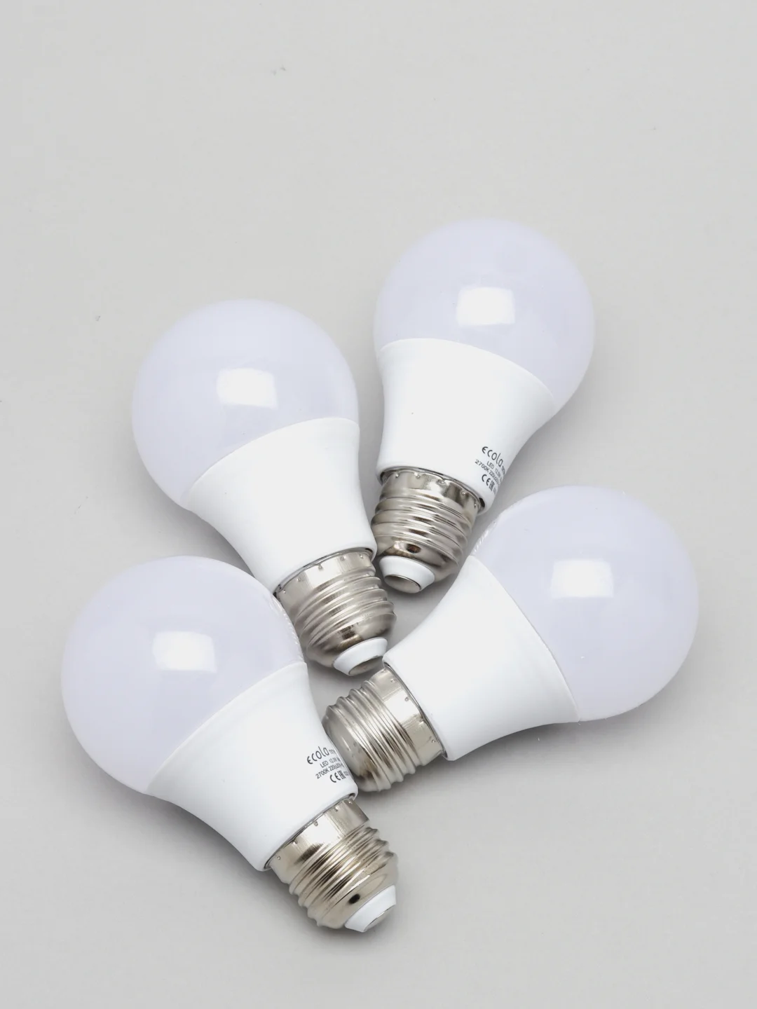 Лампа светодиодная (комплект 4 шт) Ecola LED 12W E27 2700K