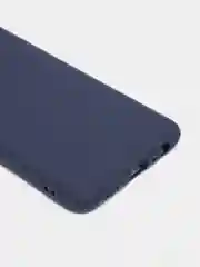 Синий чехол для Samsung A53, A02, A22, A21, A03S силиконовый с защитными краями