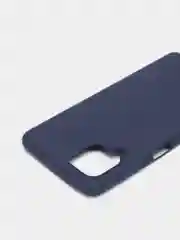 Синий чехол для Samsung A53, A02, A22, A21, A03S силиконовый с защитными краями