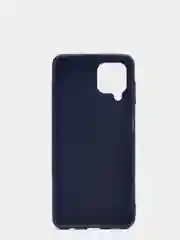 Синий чехол для Samsung A53, A02, A22, A21, A03S силиконовый с защитными краями