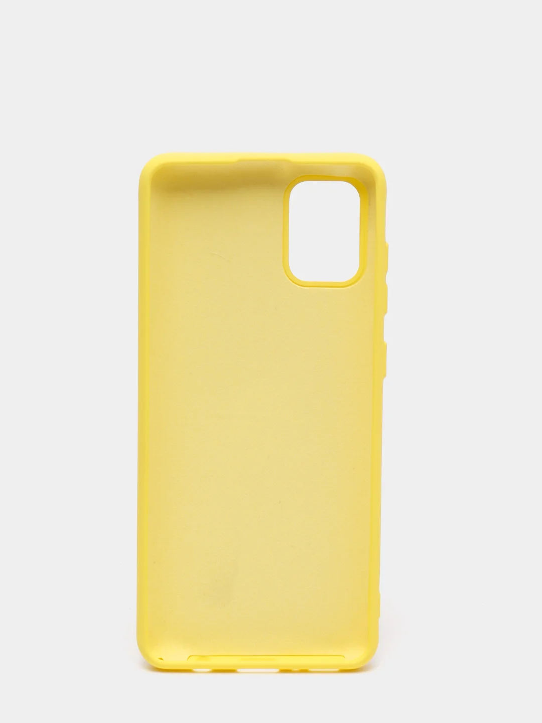 Желтый чехол Samsung Galaxy A31, Самсунг Галакси А31 силиконовый Silicone Cover