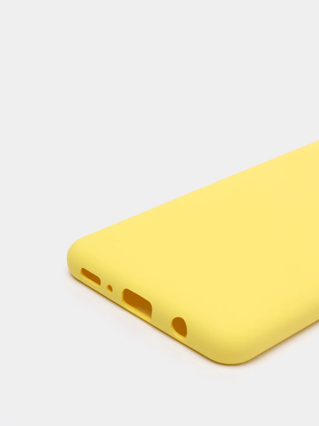 Желтый чехол Samsung Galaxy A31, Самсунг Галакси А31 силиконовый Silicone Cover