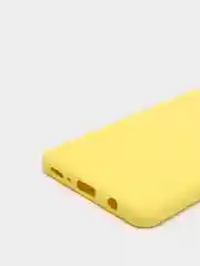 Желтый чехол Samsung Galaxy A31, Самсунг Галакси А31 силиконовый Silicone Cover