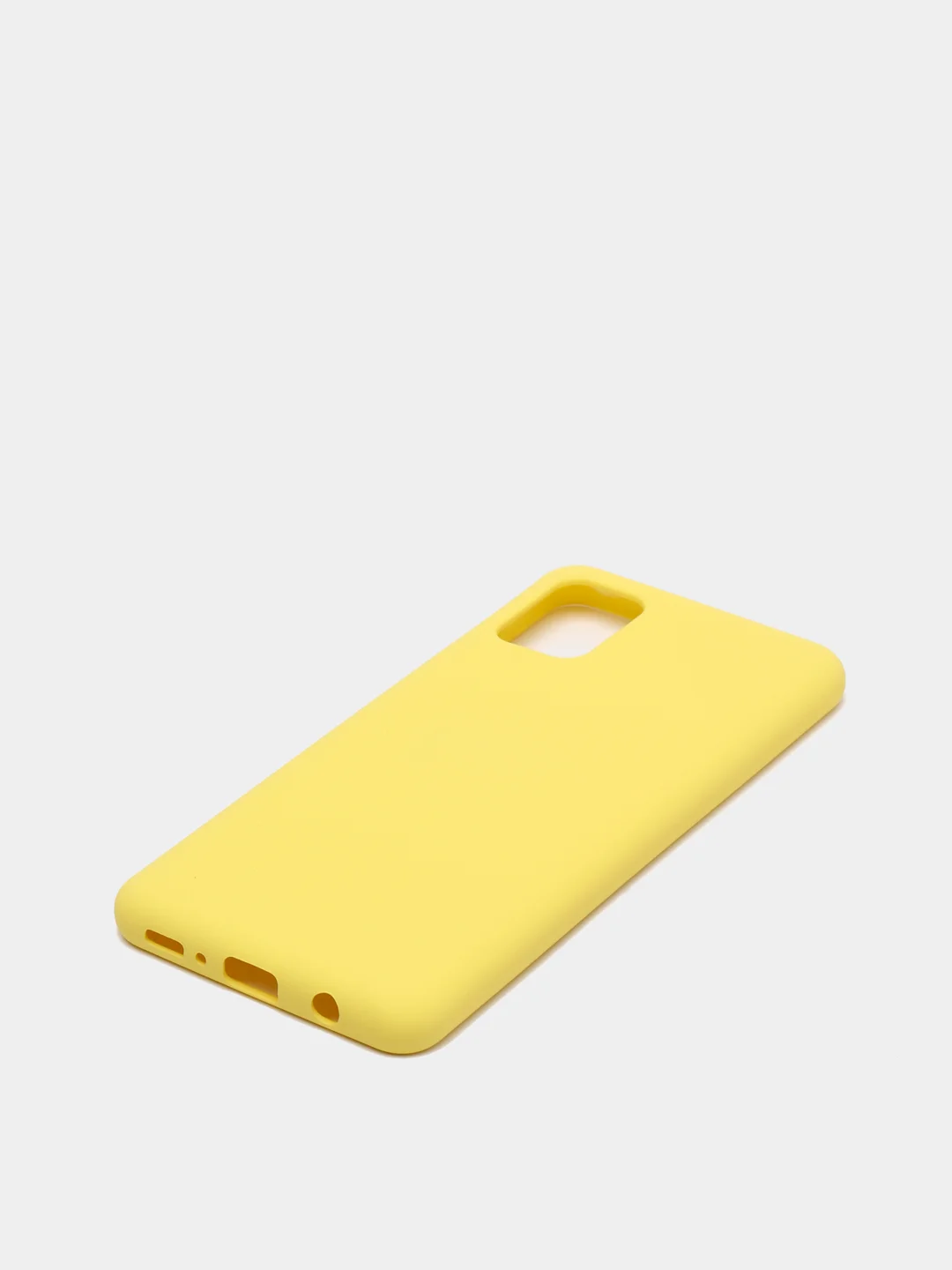 Желтый чехол Samsung Galaxy A31, Самсунг Галакси А31 силиконовый Silicone Cover