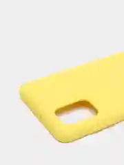 Желтый чехол Samsung Galaxy A31, Самсунг Галакси А31 силиконовый Silicone Cover