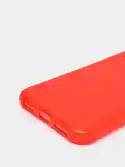 Красный чехол для iPhone XS/12 Mini/12 Pro Max цветной матовый, прозрачный