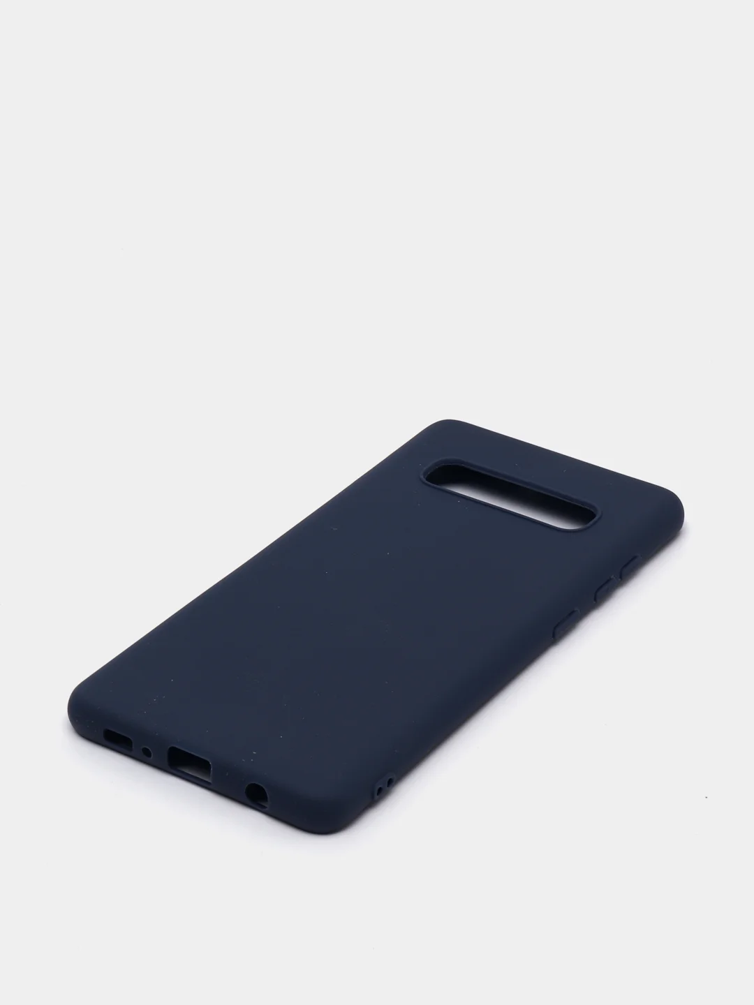 Синий чехол на Samsung (Самсунг) S8, S9, S9 plus, S10, S10 plus, S10e