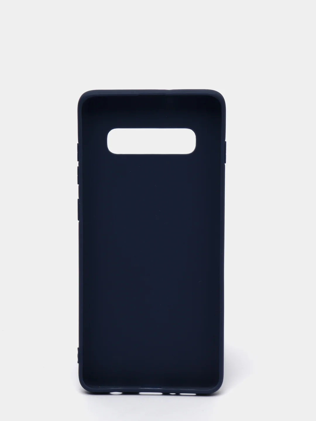 Синий чехол на Samsung (Самсунг) S8, S9, S9 plus, S10, S10 plus, S10e
