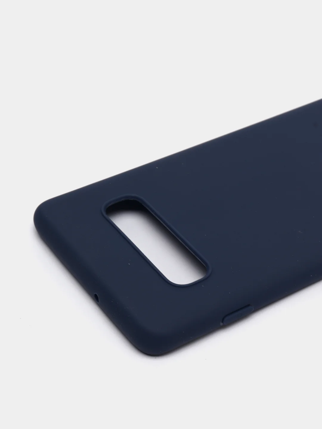 Синий чехол на Samsung (Самсунг) S8, S9, S9 plus, S10, S10 plus, S10e