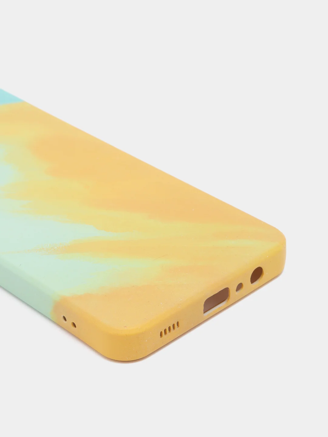 Лесной зеленый чехол Samsung Galaxy A02, Самсунг Галакси А02 силиконовый с мягким подкладом
