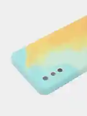 Лесной зеленый чехол Samsung Galaxy A02, Самсунг Галакси А02 силиконовый с мягким подкладом