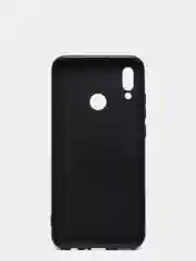 Черный чехол для Honor 10 Lite, Huawei P Smart 2019 силиконовый цветной матовый, накладка