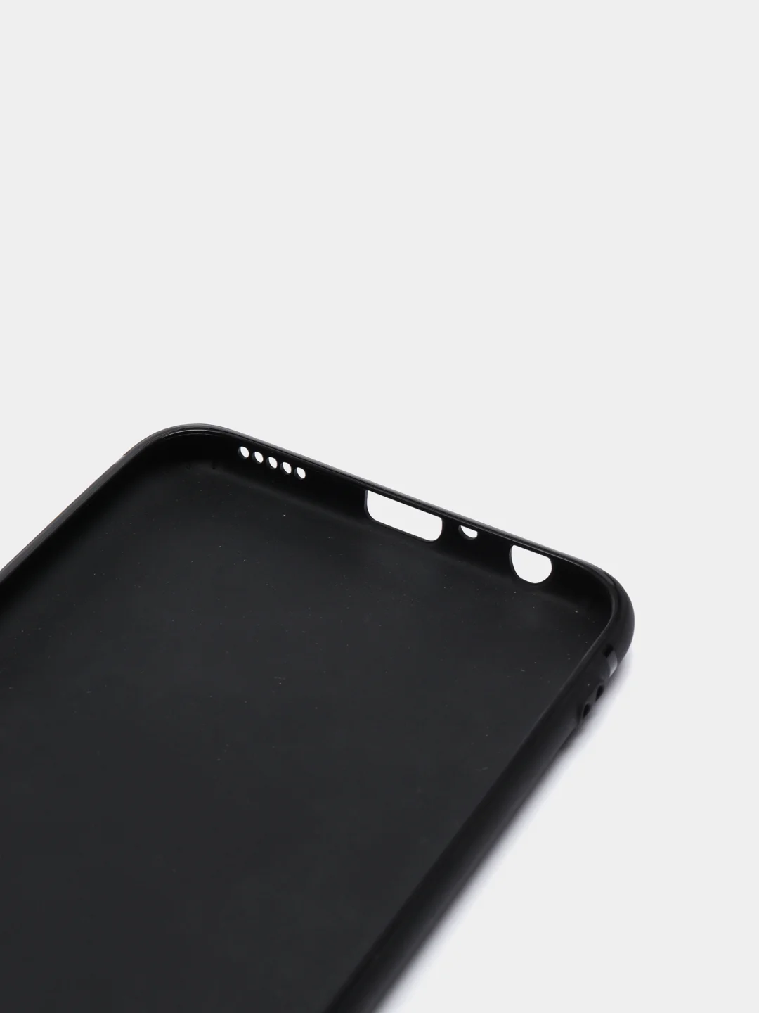 Черный чехол для Honor 10 Lite, Huawei P Smart 2019 силиконовый цветной матовый, накладка
