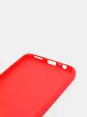 Красный чехол для Honor 9C, Huawei P40 Lite E силиконовый цветной матовый, накладка