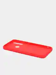 Красный чехол для Honor 9C, Huawei P40 Lite E силиконовый цветной матовый, накладка