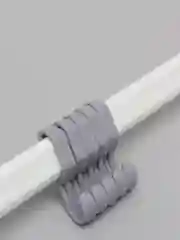 Белый вешалка держатель с крючками