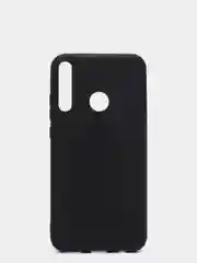 Черный чехол для Honor 9C, Huawei P40 Lite E силиконовый цветной матовый, накладка