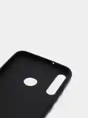 Черный чехол для Honor 9C, Huawei P40 Lite E силиконовый цветной матовый, накладка