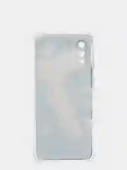 Горчичный чехол Samsung Galaxy A02, Самсунг Галакси А02 силиконовый, с рисунком