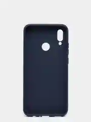 Темно-синий чехол для Honor 10 Lite, Huawei P Smart 2019 силиконовый цветной матовый, накладка