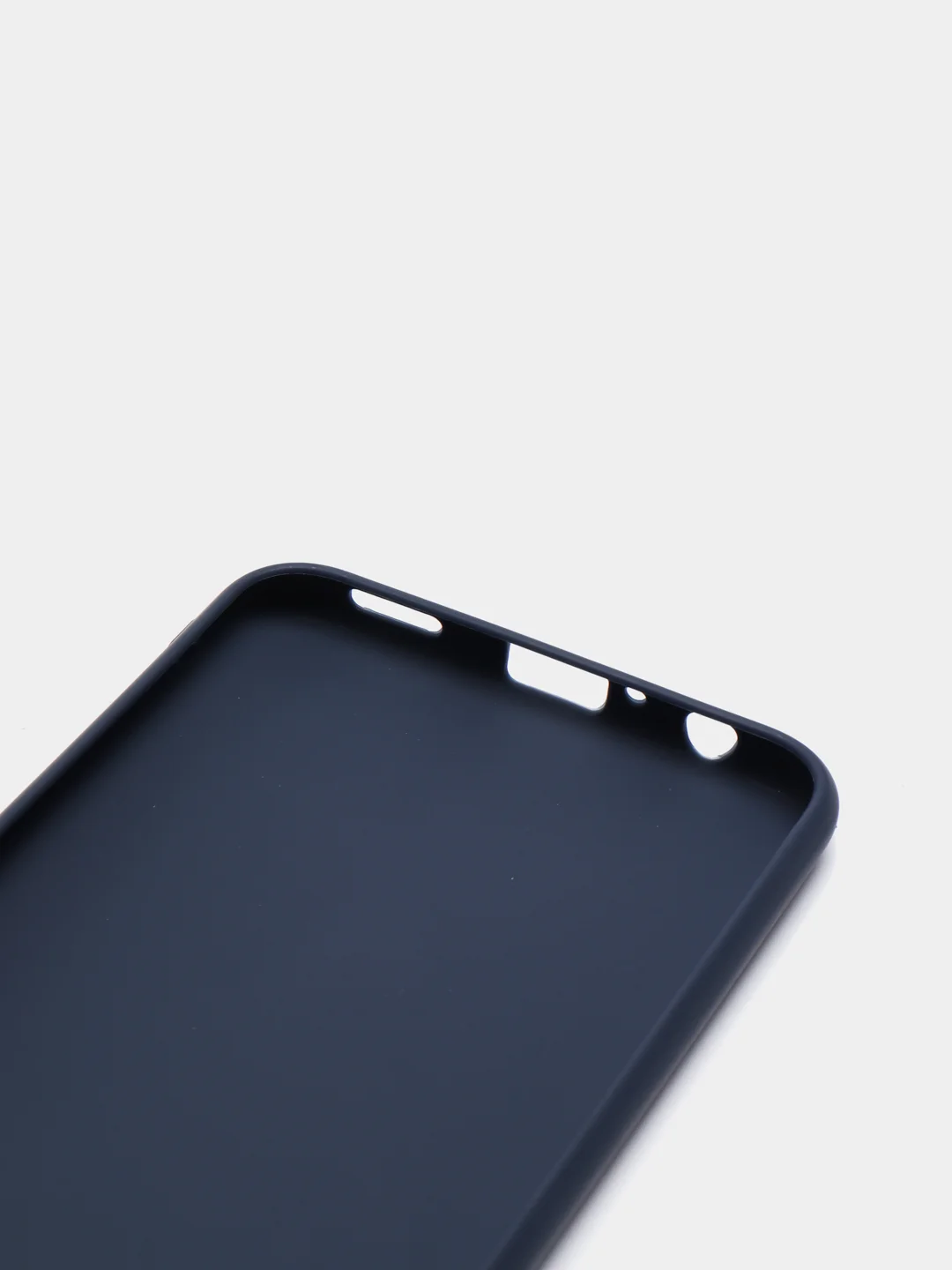 Темно-синий чехол для Honor 10 Lite, Huawei P Smart 2019 силиконовый цветной матовый, накладка