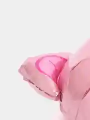 Розовый фольгированный шар в форме зверей
