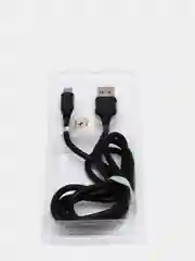 USB кабель (быстрая зарядка) мягкий силикон ECUSIN с выходом iPhone Lightning/Micro-USB
