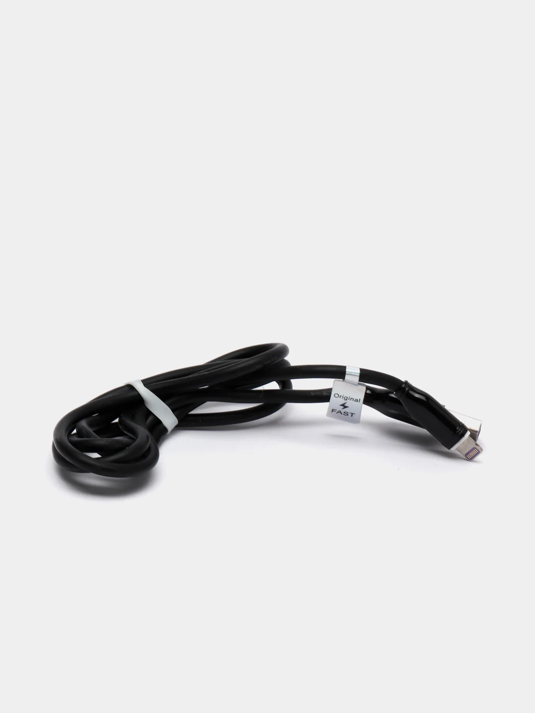 USB кабель (быстрая зарядка) мягкий силикон ECUSIN с выходом iPhone Lightning/Micro-USB