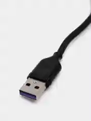 USB кабель (быстрая зарядка) мягкий силикон ECUSIN с выходом iPhone Lightning/Micro-USB