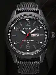 Черный часы наручные мужские Smael SL-1317
