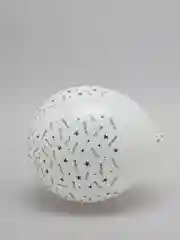 Белый воздушные шарики "Крутой дедуля"