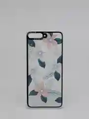 Тёмно-бирюзовый чехол Huawei Y6 2018/ Honor 7C / 7A Pro /Y6 Prime (5,7"), Хонор 7С, прозрачный с рисунком