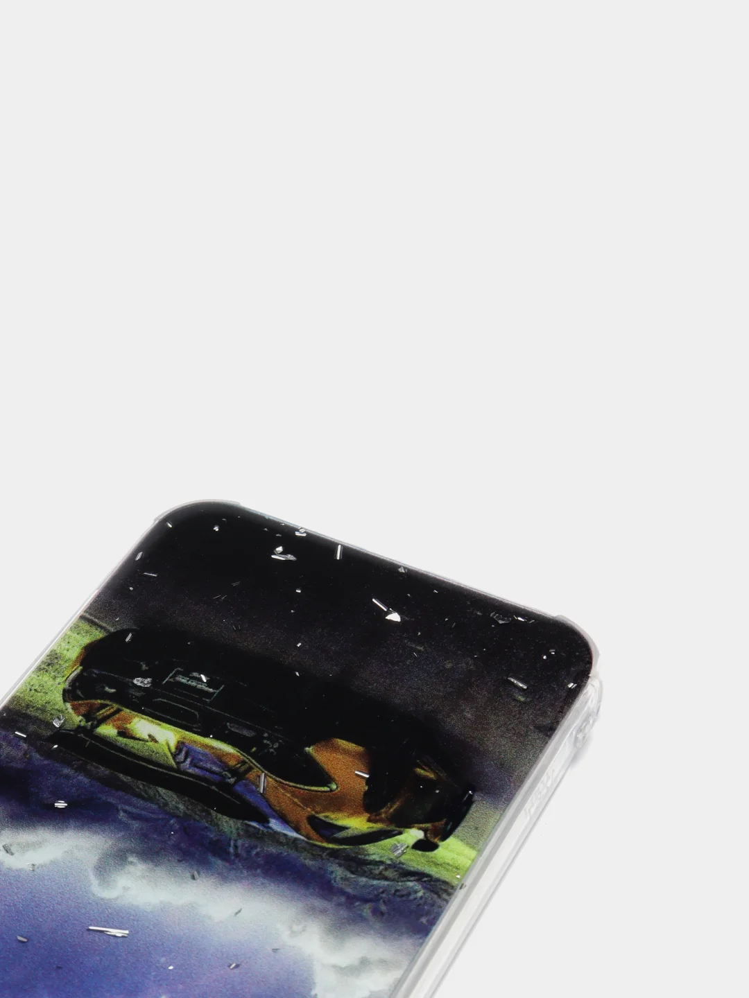 Темно-синий чехол iPhone 12 / 12 Pro, 12 Pro Max, 12 Mini чехол силиконовый с рисунком