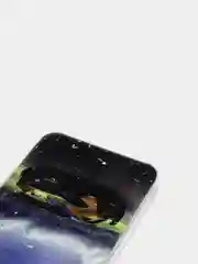 Темно-синий чехол iPhone 12 / 12 Pro, 12 Pro Max, 12 Mini чехол силиконовый с рисунком