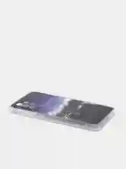 Аметистовый чехол Samsung Galaxy A72, Самсунг Галакси А72 силиконовый с рисунком