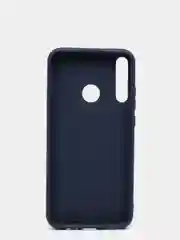 Темно-синий чехол для Honor 9C, Huawei P40 Lite E силиконовый цветной матовый, накладка
