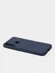 Темно-синий чехол для Honor 9C, Huawei P40 Lite E силиконовый цветной матовый, накладка