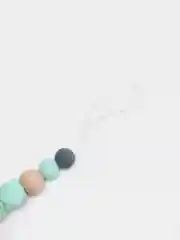Бирюзовый держатель-клипса для соски, пустышки или прорезывателя