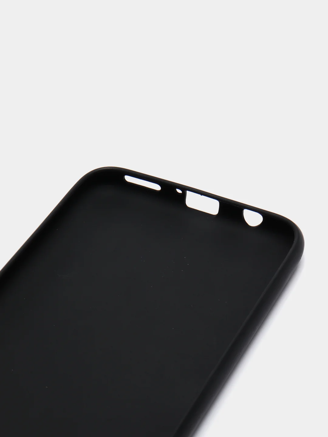 Черный чехол для Huawei P40 Lite, Nova 6 SE, Nova 7i силиконовый цветной матовый