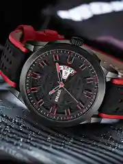 Черный часы наручные мужские Smael SL-9120
