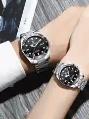 Серебряный часы наручные мужские Chenxi CX-085G