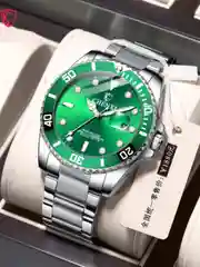Серебряный часы наручные мужские Chenxi CX-085G