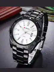 Черный часы наручные мужские Сurren 8110